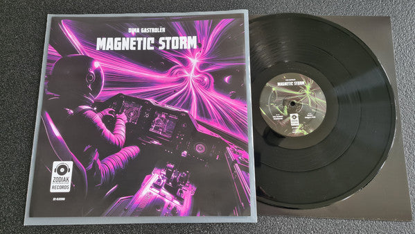 Dima Gastrolër : Magnetic Storm (12", EP, Ltd, Pos)