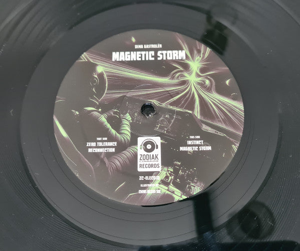 Dima Gastrolër : Magnetic Storm (12", EP, Ltd, Pos)