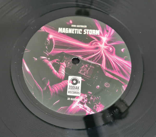 Dima Gastrolër : Magnetic Storm (12", EP, Ltd, Pos)