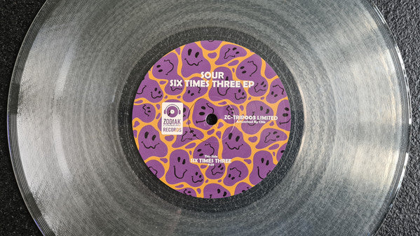 *SOUR* : Six Times Three (10", EP, Ltd, Cry)