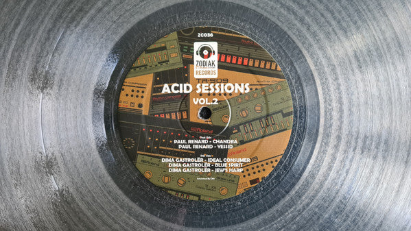 Paul Renard (3) & Dima Gastrolër : Acid Sessions Vol. 2 (12", EP, Ltd, Pos)