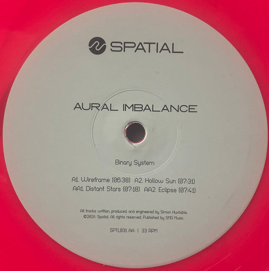 Aural Imbalance : Binary System (12", EP, Pin)