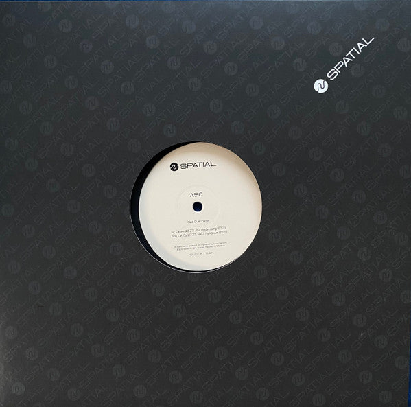 ASC : Mind Over Matter (12", EP, Blu)