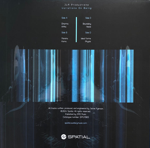 JLM Productions : Variations On Being (12", Lig + 12", Blu + Album)