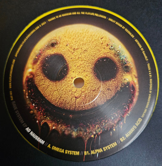 Ad Nauseam : Rave System EP (12", EP, Ltd, Yel)