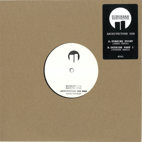 Suburban Architecture : Architecture Dub #005 (10", Ltd, W/Lbl, Han)