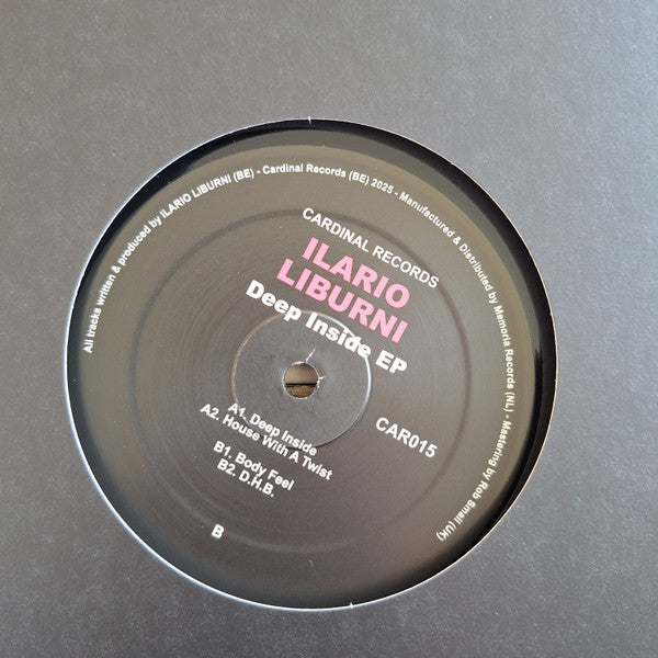 Ilario Liburni : Deep Inside (12", EP)