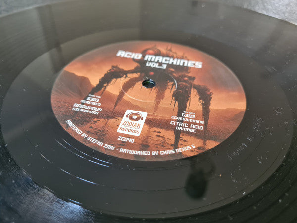 G303, Acid Up Dub & Citric Acid : Acid Machines Vol. 3 (12", EP, Ltd, Pos)