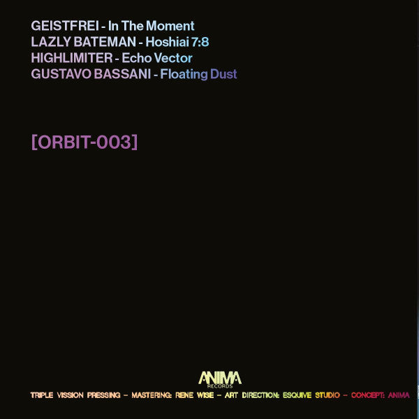 Various : Orbit (12")