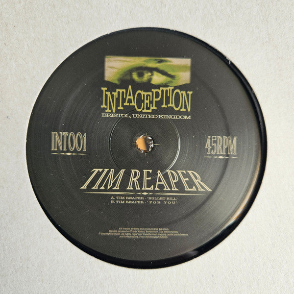 Tim Reaper : Bullet Bill / For You (12", Ltd)