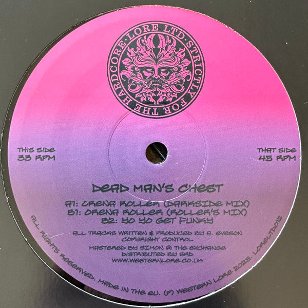 Dead Man's Chest (2) : LORELTD012 (12")