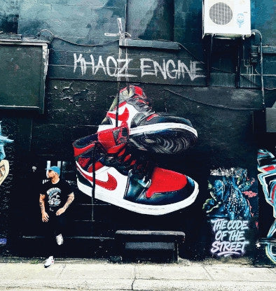 Khaoz Engine : The Code Of The Street (2x12", Album)