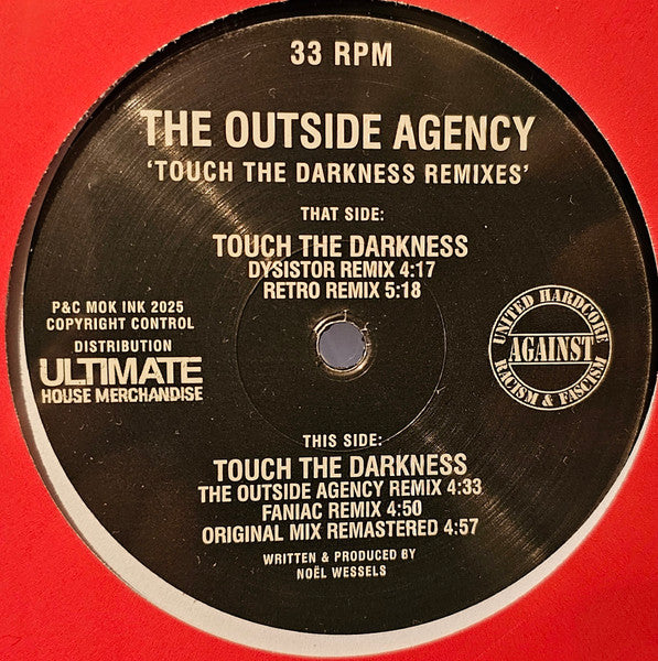 The Outside Agency : Touch The Darkness Remixes (12")