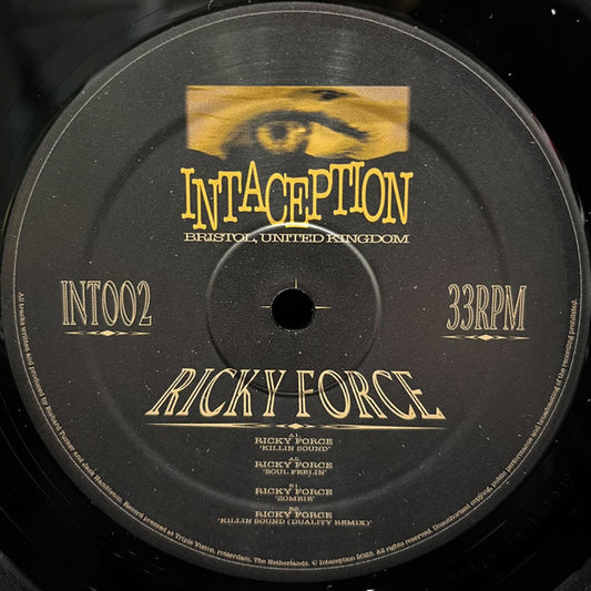 Ricky Force : INT002 (12", EP)