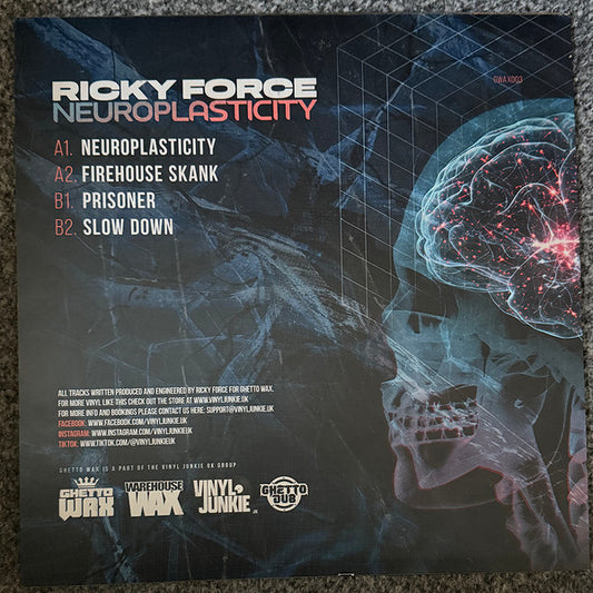 Ricky Force : Neuroplasticity EP (12", EP, Mar)