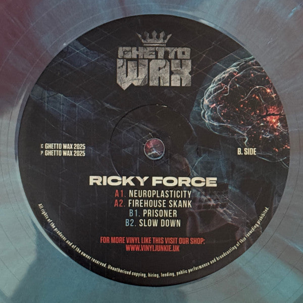 Ricky Force : Neuroplasticity EP (12", EP, Mar)
