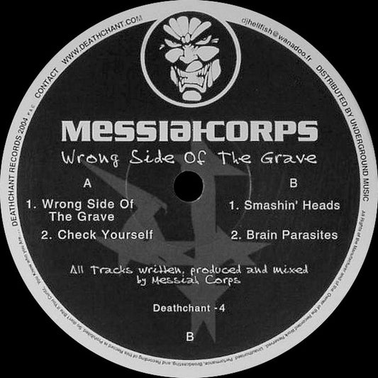 Messiah Corps : Wrong Side Of The Grave (12")