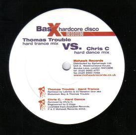 Bass X : Hardcore Disco (12")