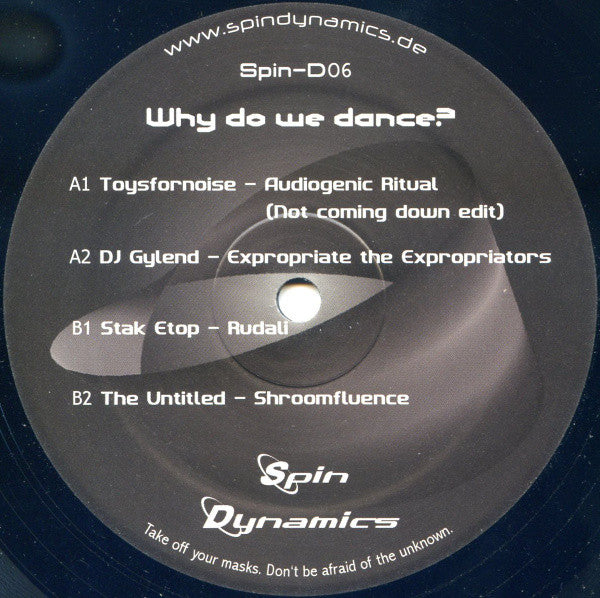 Various : Why Do We Dance? (12")