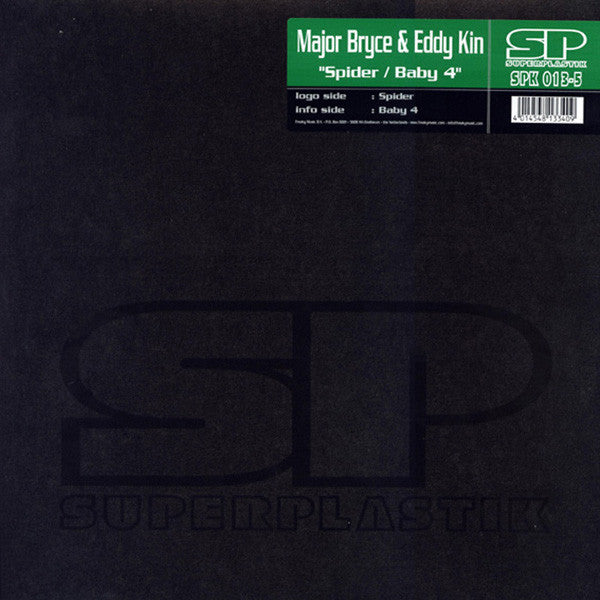 Major Bryce & Eddy Kin : Spider / Baby 4 (12")