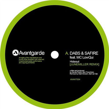 Dabs & Safire (2) / Fade (12) & Dudawles : Hideout (June Miller Remix) / Propeller (12")