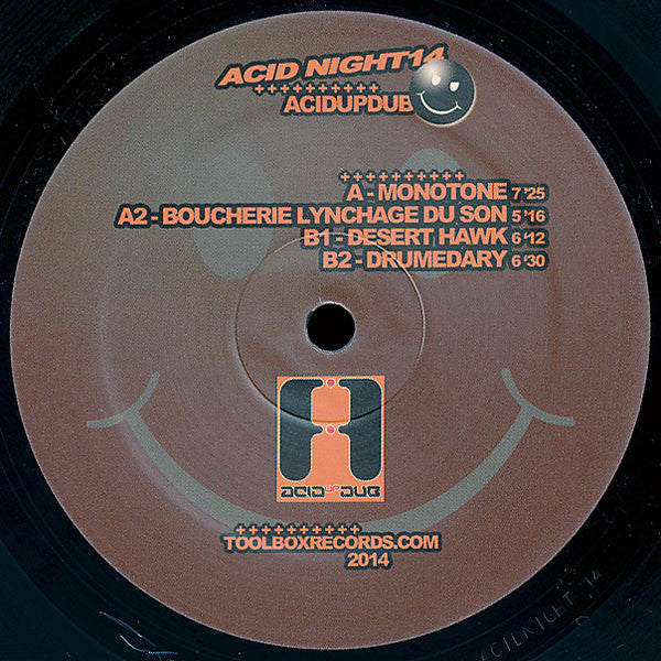 Acid Up Dub : Monotone (12", Ltd)