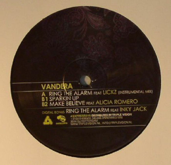 Vandera : Ring The Alarm (12")
