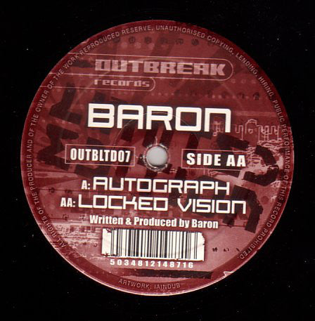 Baron : Autograph / Locked Vision (12", Ltd)