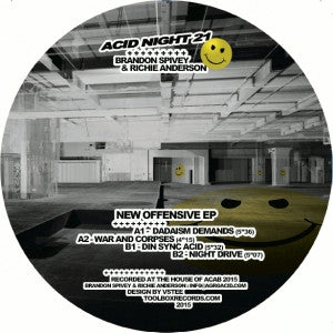 Brandon Spivey & Richie Anderson : New Offensive EP (12", EP)