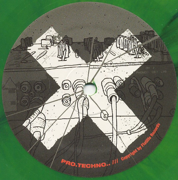 Various : Pro Techno 001 (12", Maxi, Comp, Ltd, Promo, Gre)