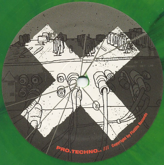 Various : Pro Techno 001 (12", Maxi, Comp, Ltd, Promo, Gre)