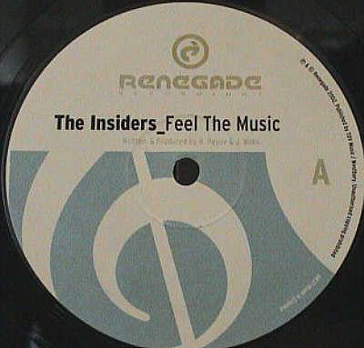 The Insiders : Feel The Music / Relief (12")