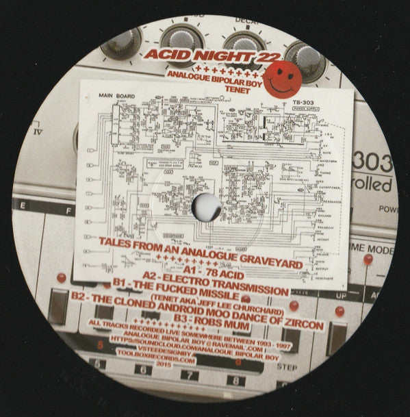 Analogue Bipolar Boy / Tenet (3) : Tales From An Analogue Graveyard (12")