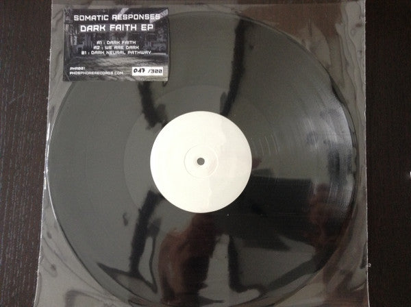 Somatic Responses : Dark Faith EP (12", EP, Ltd, Num, W/Lbl)