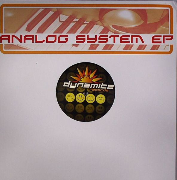 Alexandre Schippers And Vincent Ista : Analog System EP (12", EP)