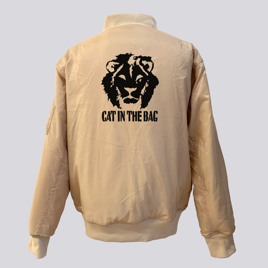 BOMBER JACKET CAT IN THE BAG LION UNION/BEIGE