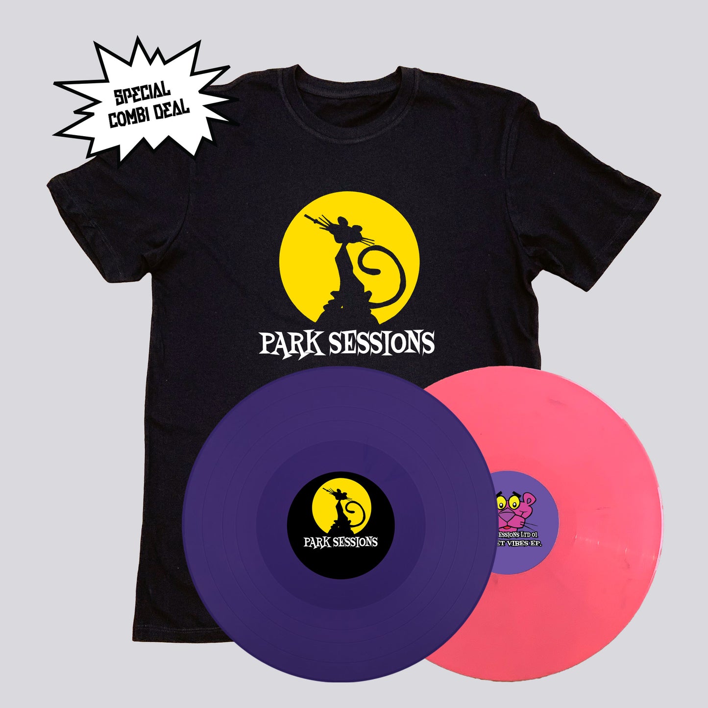 COMBI DEAL PARK SESSIONS LTD 01 & 02 DOUBLE PACK (Tee – 2x EP)