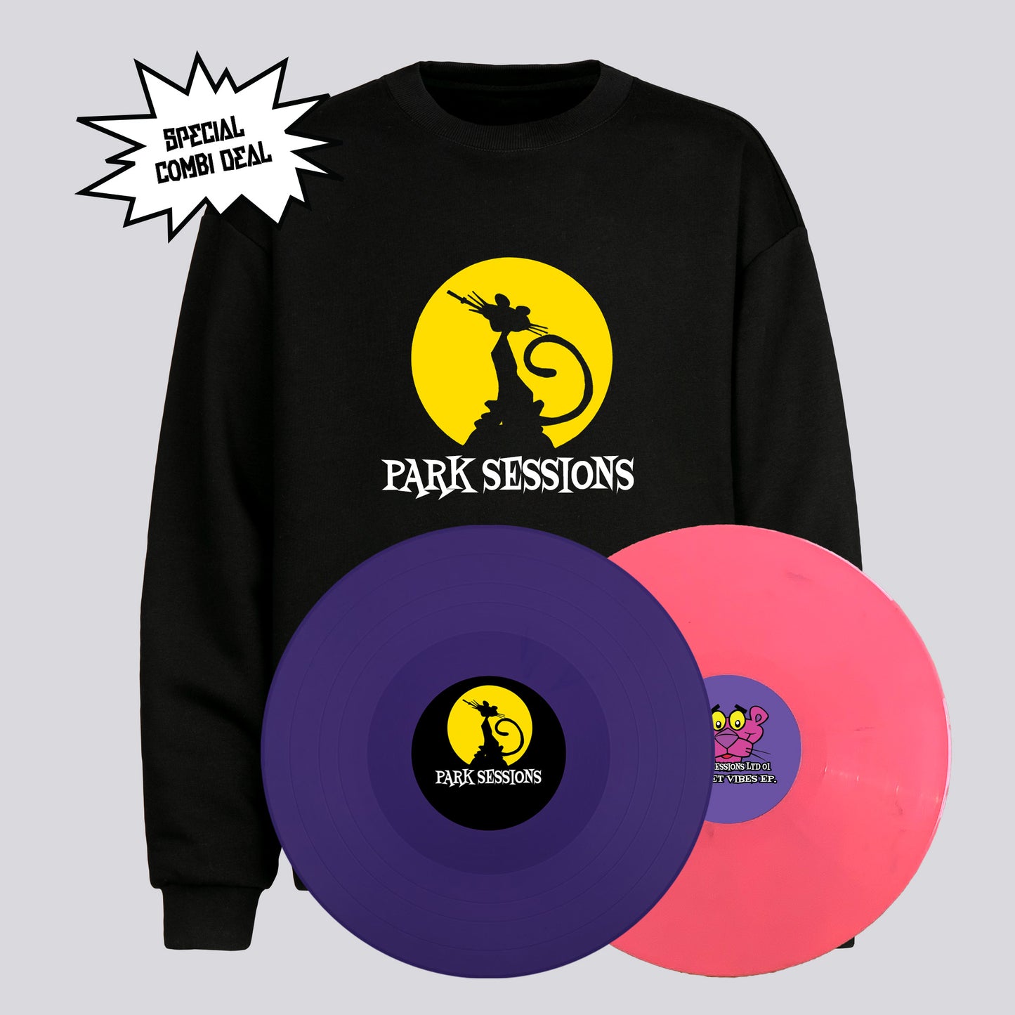 COMBI DEAL PARK SESSIONS LTD 01 & 02 DOUBLE PACK (Sweatshirt – 2x EP)