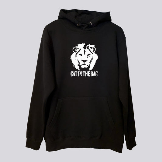 HOODIE CAT IN THE BAG LION WHITE