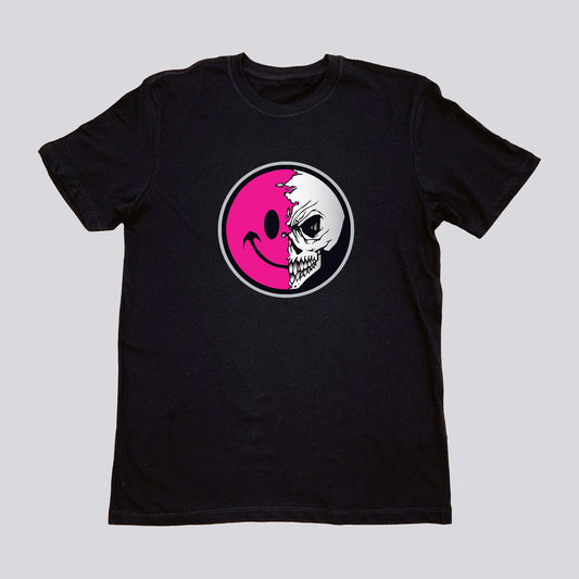 T-SHIRT TWO FACES PINK