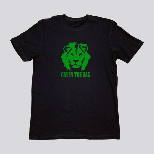 T-SHIRT CAT IN THE BAG LION GREEN