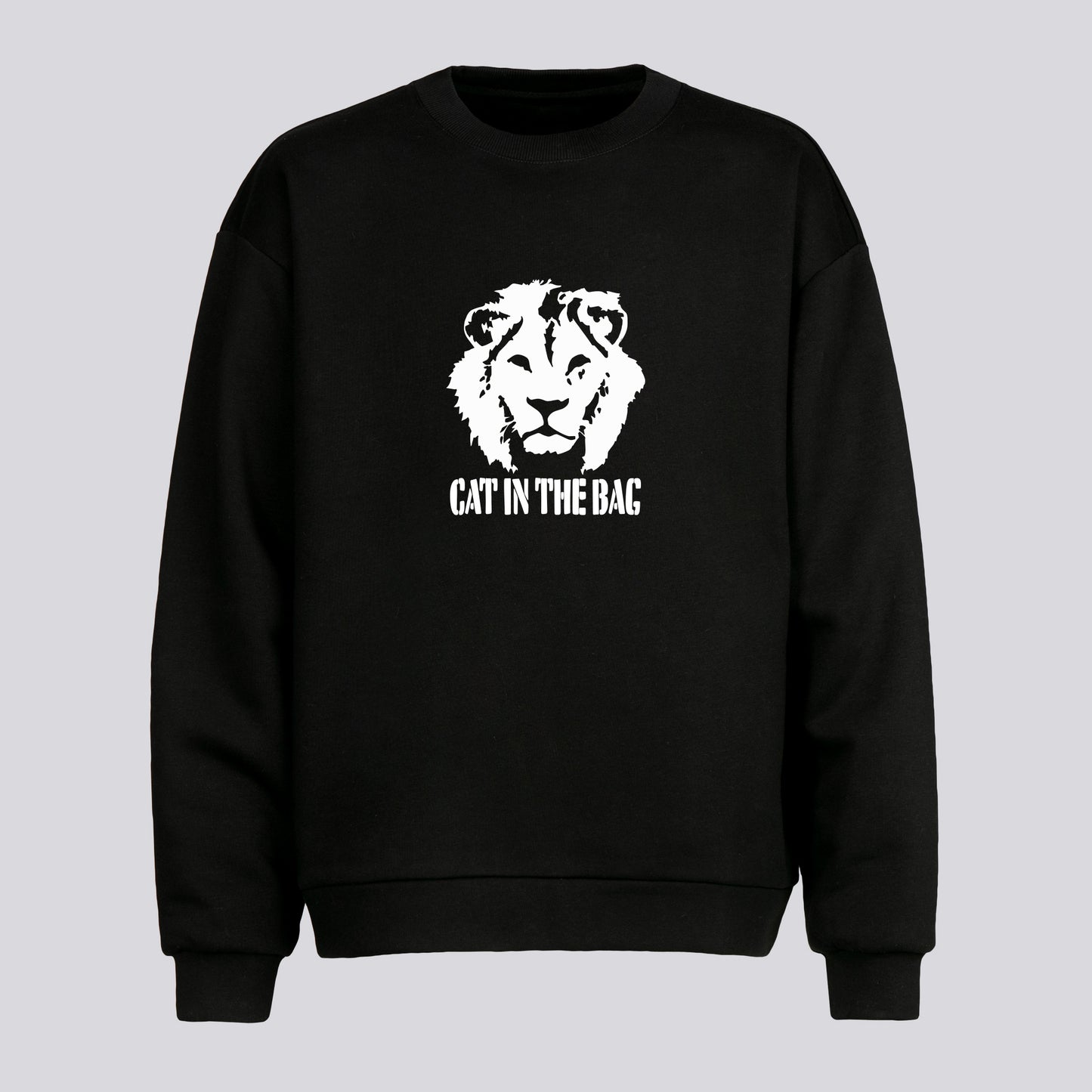 SWEATSHIRT CAT IN THE BAG LION WHITE