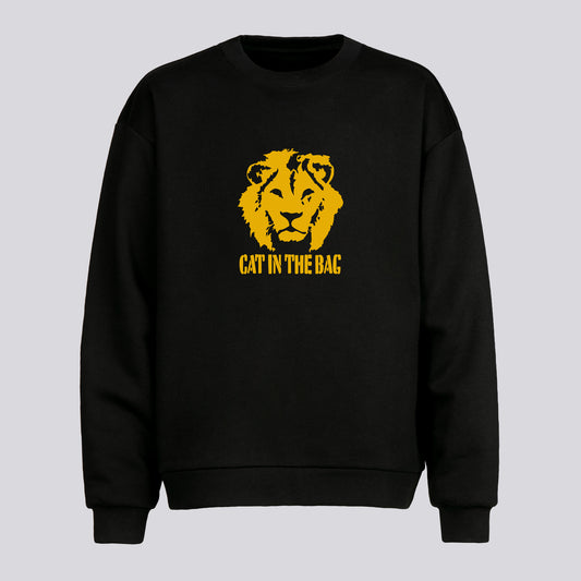 SWEATSHIRT CAT IN THE BAG LION YELLOW