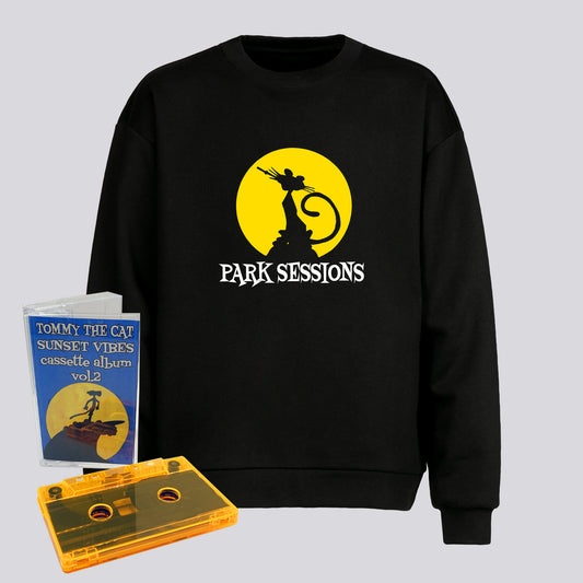 SWEATSHIRT + CASSETTE TAPE PARK SESSIONS