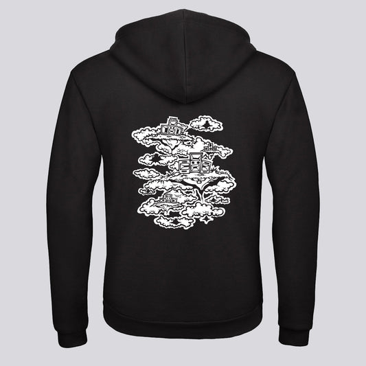 ZIPPED HOODIE SPEAKERS ON CLOUDS
